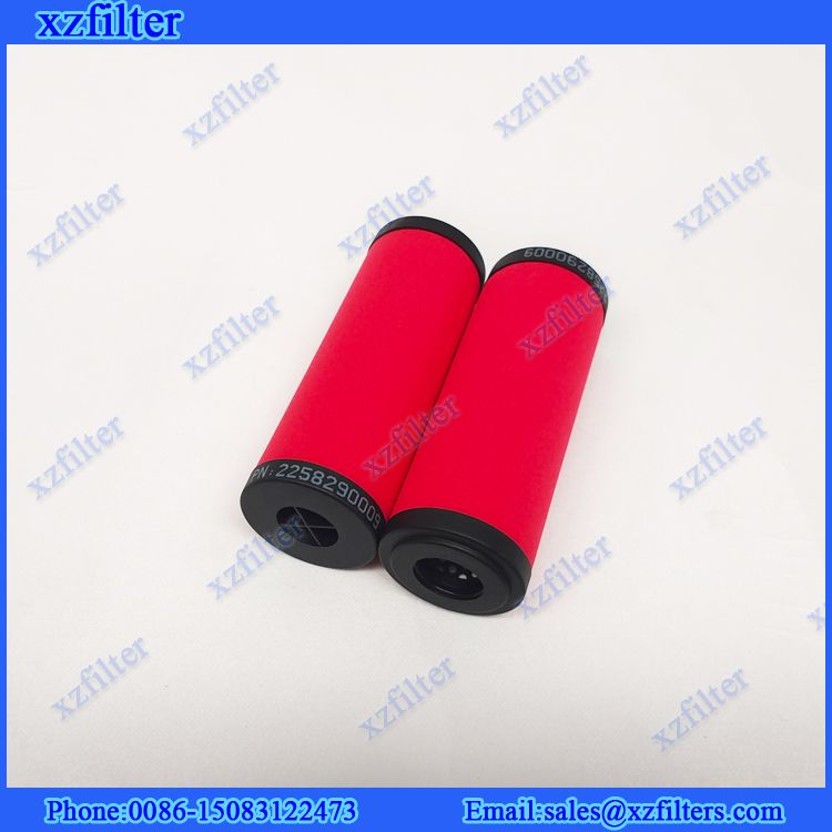 Replace Air Compressor Parts Pipeline Filter Element 2258290009