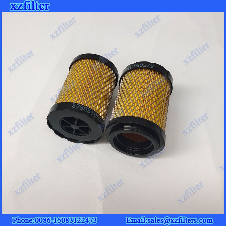 Replacement compressed in-line air filter element 1/30V 575051055P