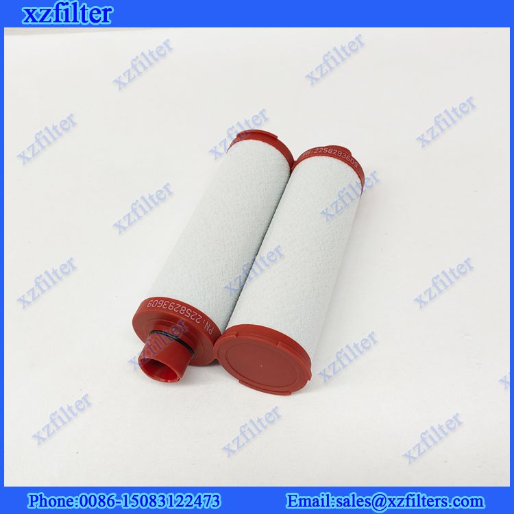 Replace Air Compressor Parts Pipeline Filter Element 2258293609 2258293709